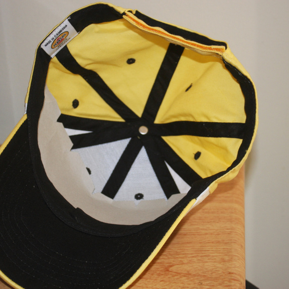 Pennzoil Hat Ball Cap Patch Logo Embroidered BRIGHT - Picture 2 of 2